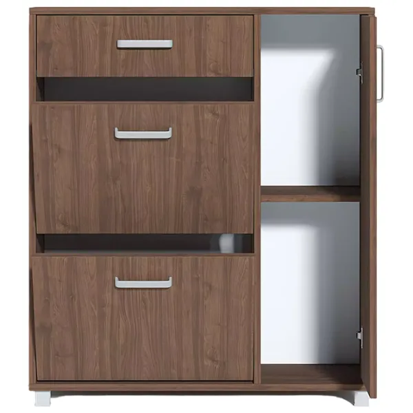 Обувной шкаф Fabrik Home Модуль №05 105.7см x 90см x 28.5см/ Орех каменный/ Орех каменный photo 3 Обувной шкаф Fabrik Home Модуль №05 105.7см x 90см x 28.5см/ Орех каменный/ Орех каменный photo 3