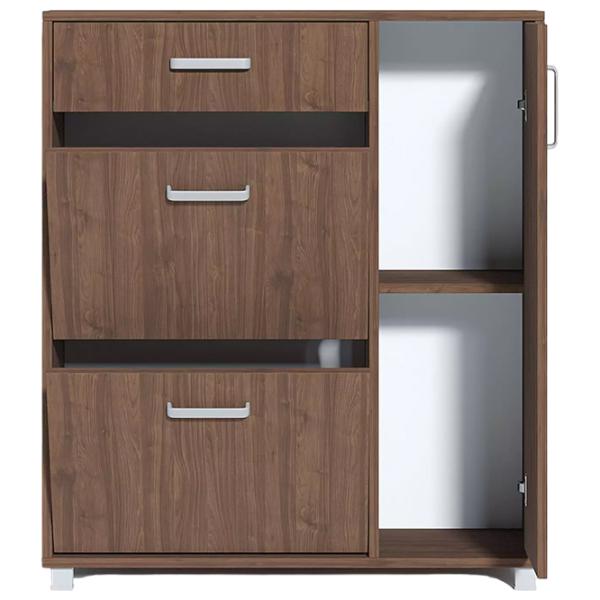 Обувной шкаф Fabrik Home Модуль №05 105.7см x 90см x 28.5см/ Орех каменный/ Орех каменный photo 3 Обувной шкаф Fabrik Home Модуль №05 105.7см x 90см x 28.5см/ Орех каменный/ Орех каменный photo 3