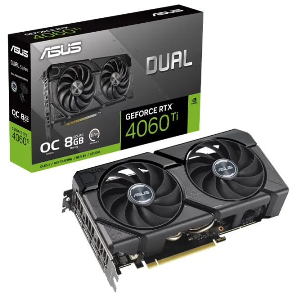 Placă video Asus GeForce RTX 4060 Ti EVO OC Edition PCI Express x8 4.0 / 8 GB photo 8 Placă video Asus GeForce RTX 4060 Ti EVO OC Edition PCI Express x8 4.0 / 8 GB photo 8