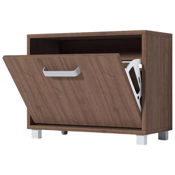 Dulap pentru încălțăminte Fabrik Home Modul №7 49.5 x 60 x 28.5/ Nuc pietros/ Nuc pietros photo 3