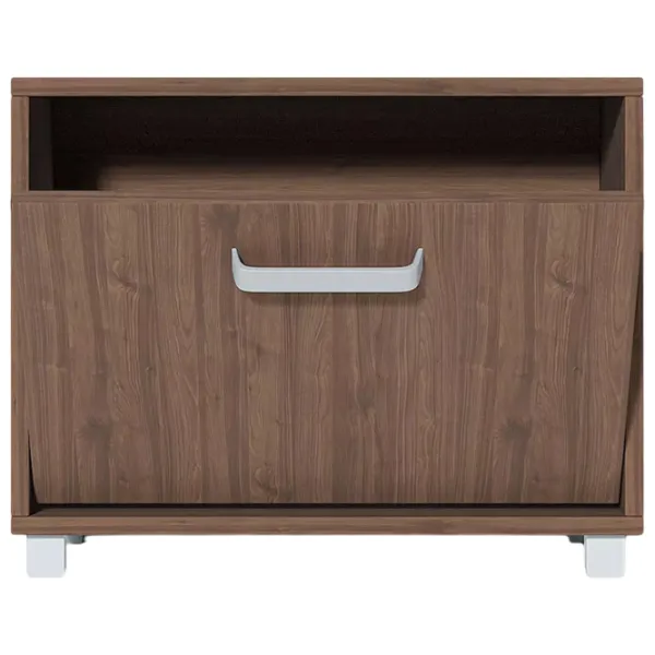 Dulap pentru încălțăminte Fabrik Home Modul №7 49.5 x 60 x 28.5/ Nuc pietros/ Nuc pietros photo 4