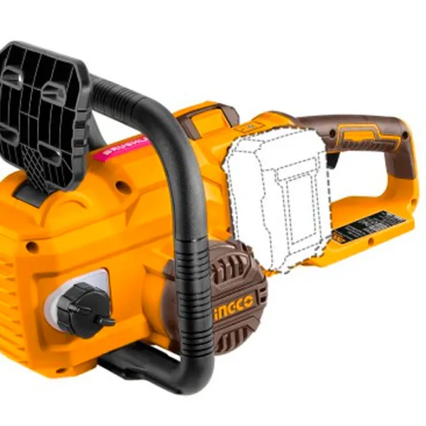 Цепная пила INGCO CGSLI40168 аккумуляторный/ Желтый photo 4