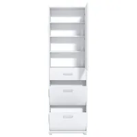 Обувной шкаф Fabrik Home Модуль №4 200см x 60см x 28.5см/ Белый ясень/ Белый ясень photo 4