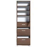 Обувной шкаф Fabrik Home Модуль №4 200см x 60см x 28.5см/ Орех каменный/ Орех каменный photo 4