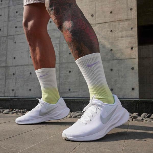 Adidași pentru bărbați Nike Revolution 7 43/ White photo 10