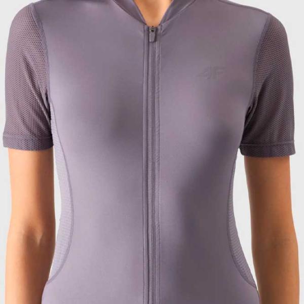 Tricou pentru femei 4F 4FSS24TFTSF490-50S 88% Poliester/ Purple photo 5