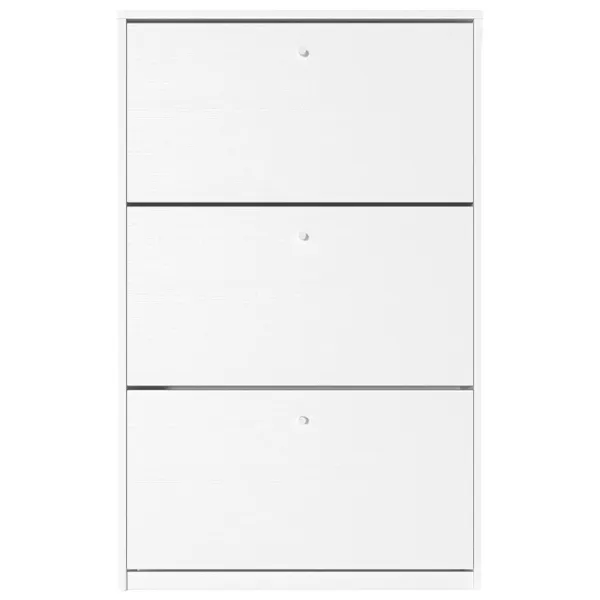 Dulap pentru încălțăminte Fabrik Home 3 uși 800 128 x 80 x 26/ Frasin alb/ Frasin alb photo 2 Dulap pentru încălțăminte Fabrik Home 3 uși 800 128 x 80 x 26/ Frasin alb/ Frasin alb photo 2