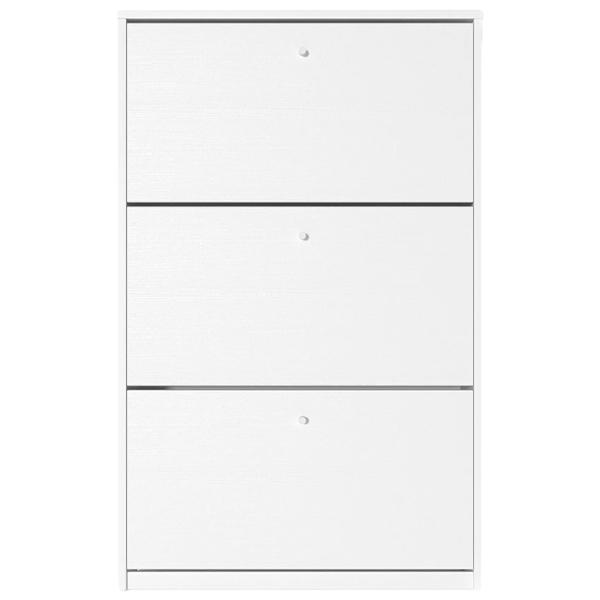 Dulap pentru încălțăminte Fabrik Home 3 uși 800 128 x 80 x 26/ Frasin alb/ Frasin alb photo 2 Dulap pentru încălțăminte Fabrik Home 3 uși 800 128 x 80 x 26/ Frasin alb/ Frasin alb photo 2