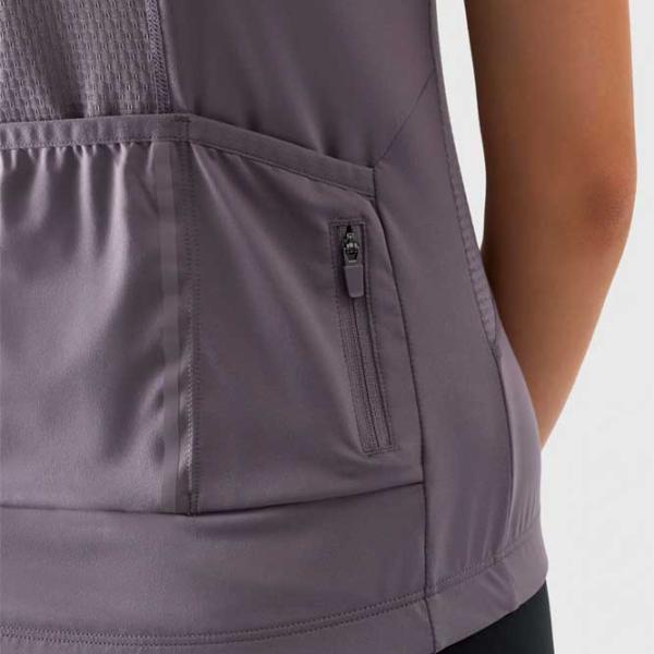 Tricou pentru femei 4F 4FSS24TFTSF490-50S 88% Poliester/ Purple photo 4