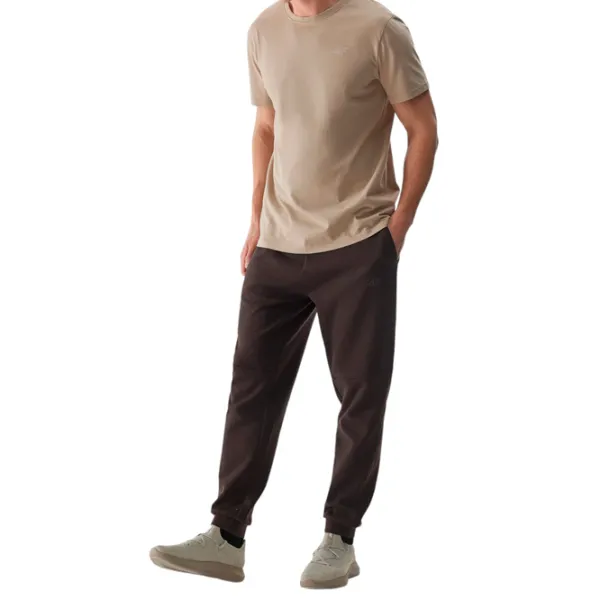 Pantaloni sportivi pentru bărbați 4F 4FWSS24TTROM648-80S M/ Brown photo 3