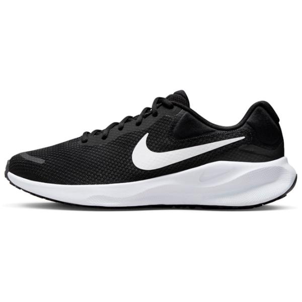 Кроссовки для мужчин Nike Revolution 7 44.5/ Black White photo 2