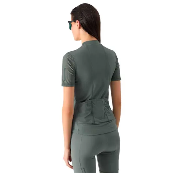 Tricou pentru femei 4F 4FSS24TFTSF490-46S 88% Poliester/ Olive Green photo 2