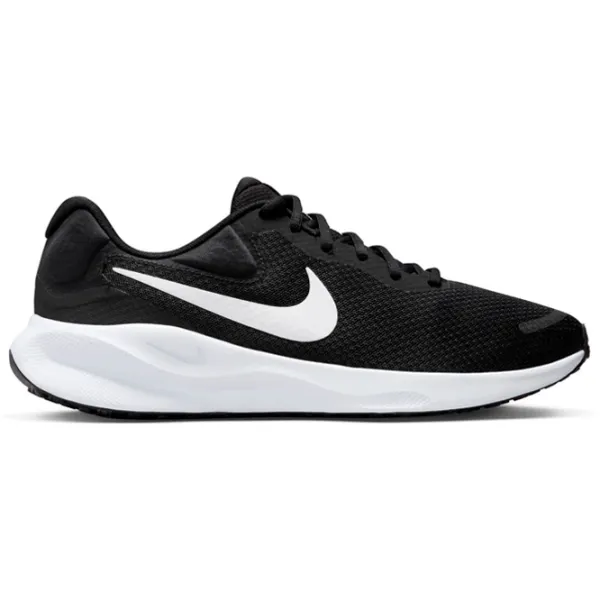 Кроссовки для мужчин Nike Revolution 7 43/ Black White photo 3