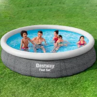 Piscină Bestway 57445BW 5377 l/ Gonflabil/ Gray photo 5