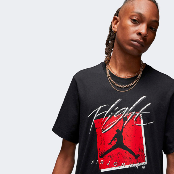 Tricou pentru bărbați Jordan Brand Gfx SS Crew 1 100% bumbac/ Black photo 3 Tricou pentru bărbați Jordan Brand Gfx SS Crew 1 100% bumbac/ Black photo 3