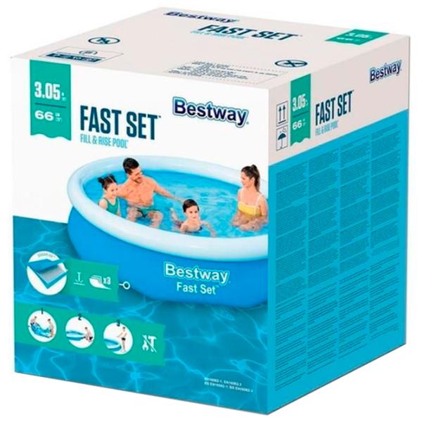 Бассейн Bestway 57456BW 3800 л/ Надувной/ Синий photo 5 Бассейн Bestway 57456BW 3800 л/ Надувной/ Синий photo 5