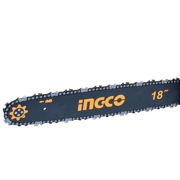 Цепная пила INGCO GCS5451811 бензиновая/ Желтый photo 4 Цепная пила INGCO GCS5451811 бензиновая/ Желтый photo 4