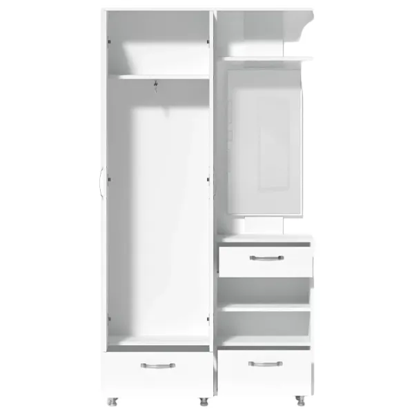Комплект для прихожей Fabrik Home Marvin правый ЛДСП/ Белый ясень photo 2