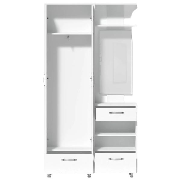 Комплект для прихожей Fabrik Home Marvin правый ЛДСП/ Белый ясень photo 2