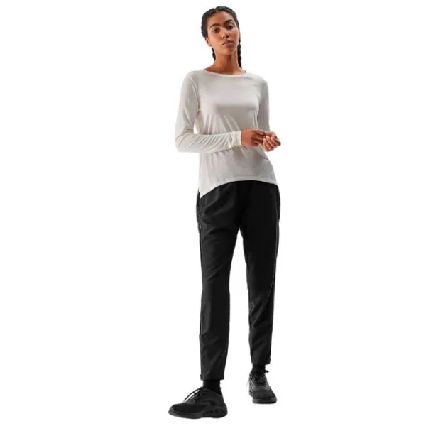 Tricou pentru femei 4F 4FWSS24TFLOF217-11S 100% poliester/ White photo 3