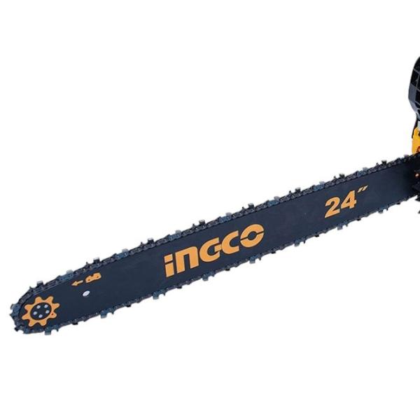 Цепная пила INGCO GCS5602411 бензиновая/ Желтый photo 4