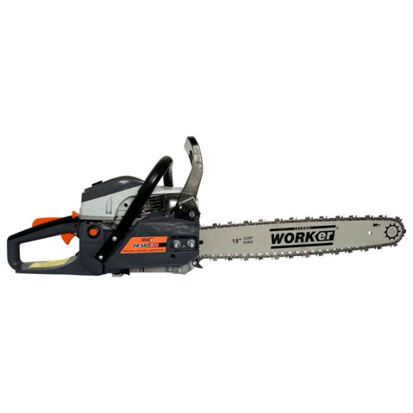 Цепная пила Technoworker DB580 ECO бензиновая/ Черный photo 2