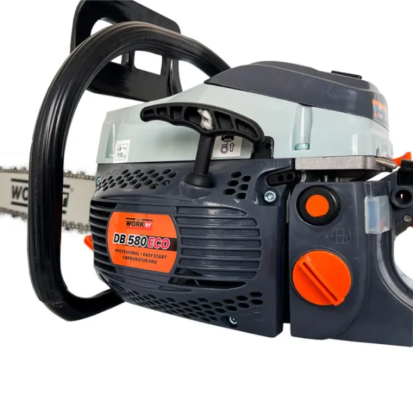 Цепная пила Technoworker DB580 ECO бензиновая/ Черный photo 6