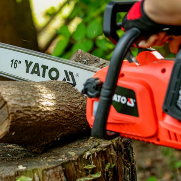 Fierăstrău cu lanţ Yato YT-828132 cu acumulator/ Red photo 6
