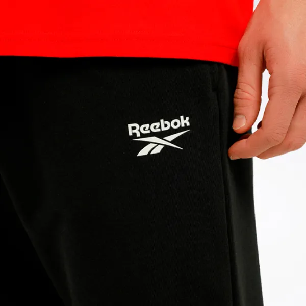 Pantaloni sportivi pentru bărbați Reebok RI FT Left Leg Jog S/ Black photo 4 Pantaloni sportivi pentru bărbați Reebok RI FT Left Leg Jog S/ Black photo 4