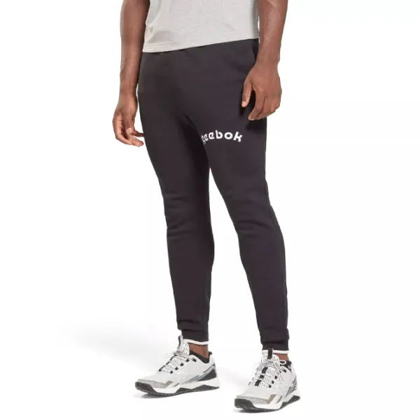 Pantaloni sportivi pentru bărbați Reebok RI Arch Logo Jogge XL/ Black photo 2