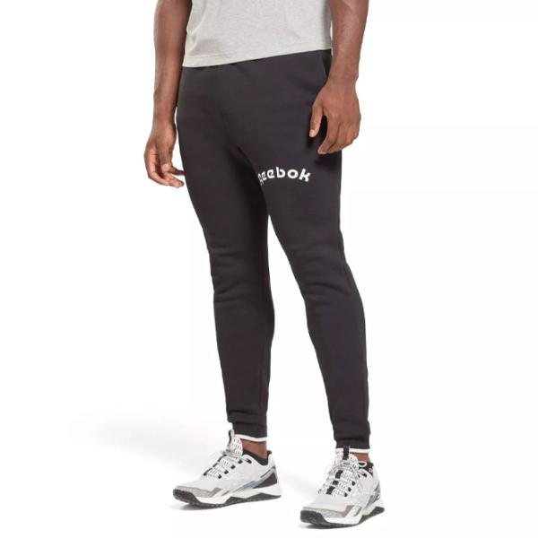 Pantaloni sportivi pentru bărbați Reebok RI Arch Logo Jogge XL/ Black photo 2