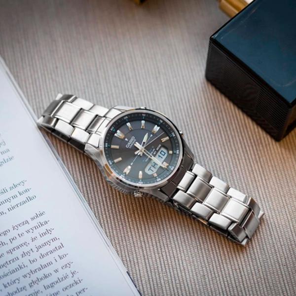 Ceas de mână pentru bărbați Casio LCW-M100DSE-1A Cuarț/ 40 mm photo 4