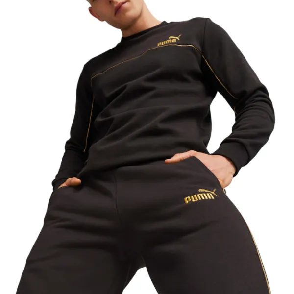 Спортивные брюки для мужчин Puma Ess+ Minimal Gold XS/ Черный photo 5