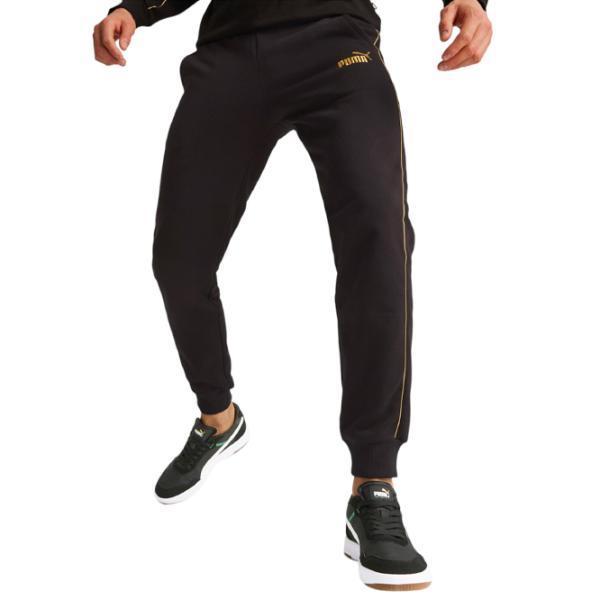Спортивные брюки для мужчин Puma Ess+ Minimal Gold M/ Черный photo 2