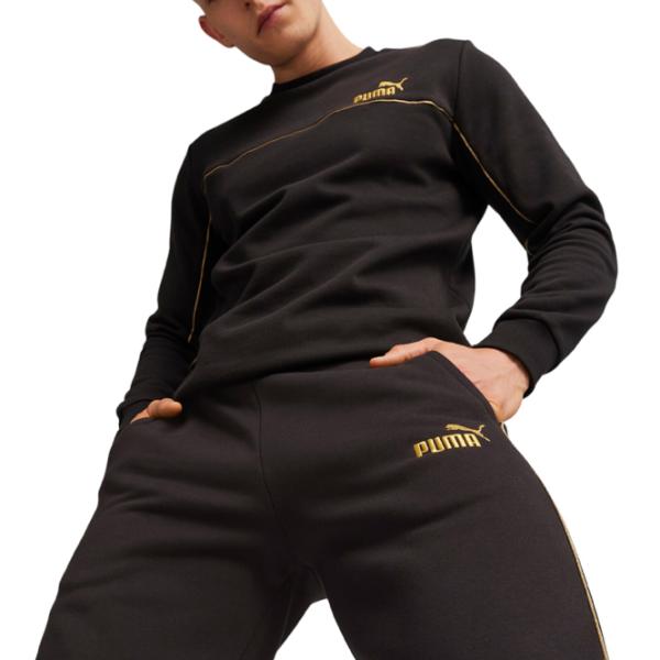 Спортивные брюки для мужчин Puma Ess+ Minimal Gold M/ Черный photo 5