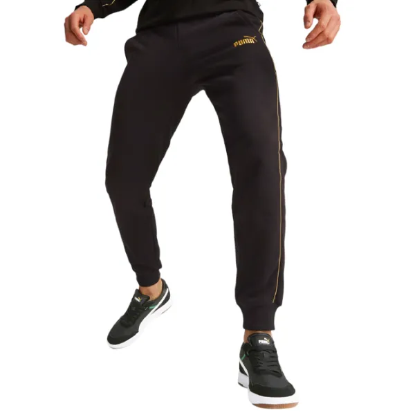 Спортивные брюки для мужчин Puma Ess+ Minimal Gold L/ Черный photo 2