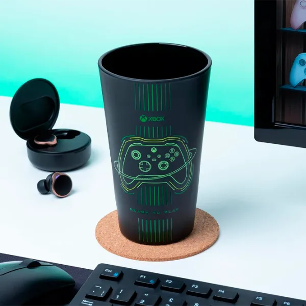 Pahar Paladone XBOX Glass 0.4l / Sticlă / Black photo 2