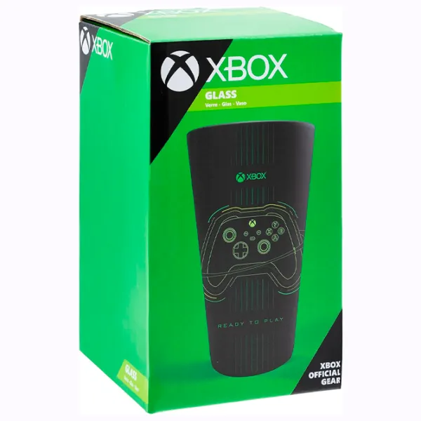 Pahar Paladone XBOX Glass 0.4l / Sticlă / Black photo 3