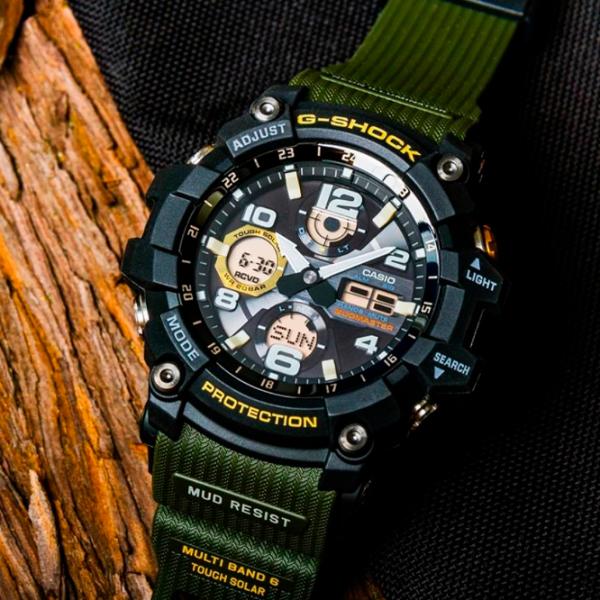 Ceas de mână pentru bărbați Casio GWG-100-1A3 Cuarț/ 55 mm photo 5 Ceas de mână pentru bărbați Casio GWG-100-1A3 Cuarț/ 55 mm photo 5