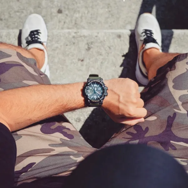 Ceas de mână pentru bărbați Casio GWG-100-1A3 Cuarț/ 55 mm photo 6 Ceas de mână pentru bărbați Casio GWG-100-1A3 Cuarț/ 55 mm photo 6