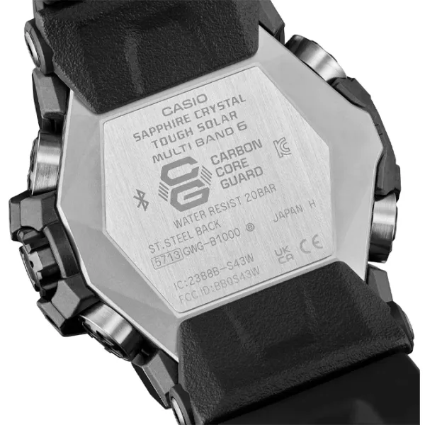 Наручные часы для мужчин Casio GWG-B1000-1A Кварцевый/ 54 мм photo 7 Наручные часы для мужчин Casio GWG-B1000-1A Кварцевый/ 54 мм photo 7