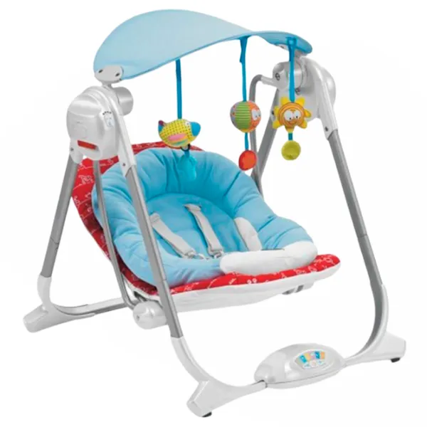 Leagăn pentru bebeluși Chicco Polly Swing (67691.69) 9 kg/ White photo 5 Leagăn pentru bebeluși Chicco Polly Swing (67691.69) 9 kg/ White photo 5