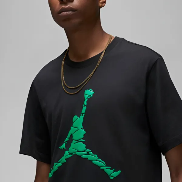 Футболка для мужчин Jordan Ess SS Crew 3 100% хлопок/ Черный photo 3 Футболка для мужчин Jordan Ess SS Crew 3 100% хлопок/ Черный photo 3