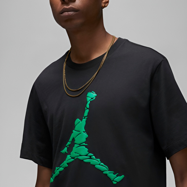 Футболка для мужчин Jordan Ess SS Crew 3 100% хлопок/ Черный photo 3 Футболка для мужчин Jordan Ess SS Crew 3 100% хлопок/ Черный photo 3