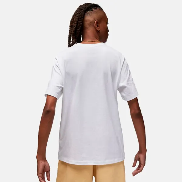 Футболка для мужчин Jordan Flt Mvp Hbr Ss Crew 100% хлопок/ Белый photo 2 Футболка для мужчин Jordan Flt Mvp Hbr Ss Crew 100% хлопок/ Белый photo 2