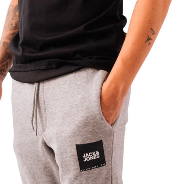 Pantaloni sportivi pentru bărbați Jack & Jones JPSTGORDON JJJILOCK XL/ Gray photo 5