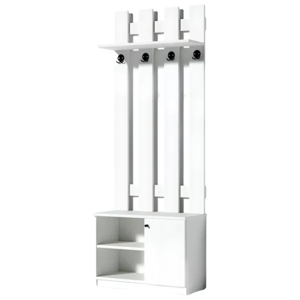 Set pentru antreu Fabrik Home Tina LPAL/ Frasin alb photo 2