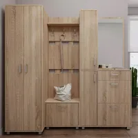 Set pentru antreu Fabrik Home Madlen 2100 LPAL/ Stejar sonoma photo 2