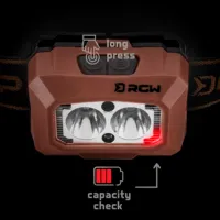 Фонарик Delphin RGW PRO Коричневый photo 4