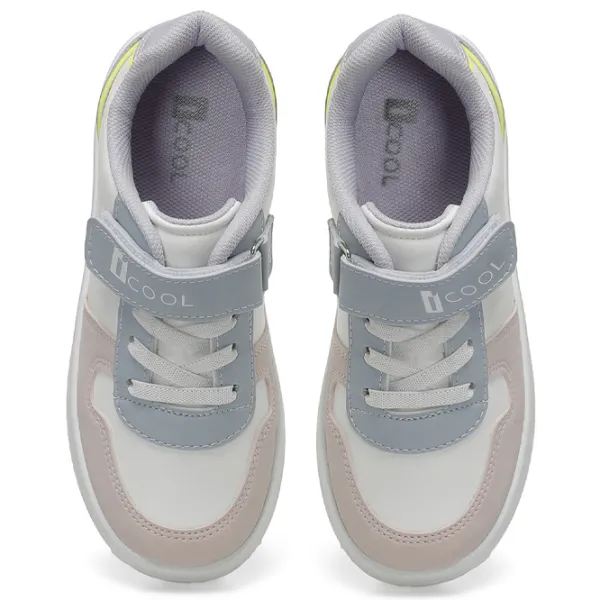 Adidași pentru fetiţe I Cool CARTE 4FX Demisezon/ White photo 2 Adidași pentru fetiţe I Cool CARTE 4FX Demisezon/ White photo 2